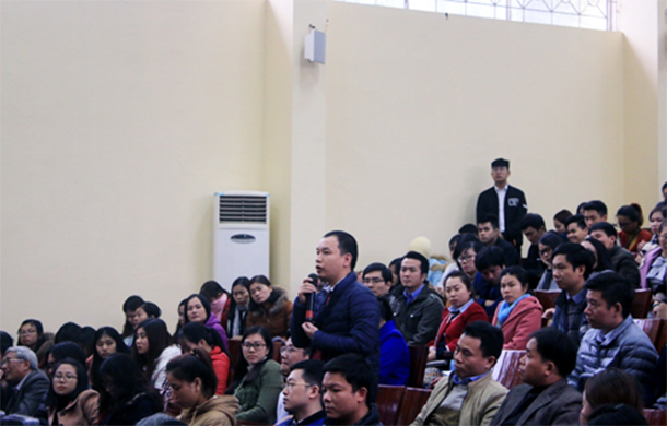 Đại biểu trao đổi về chương trình GDPT mới
